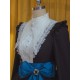 Hoshibako Works Vintage Inspired Elegant Long One Piece(Leftovers/4 Colours/Full Payment Without Shipping)